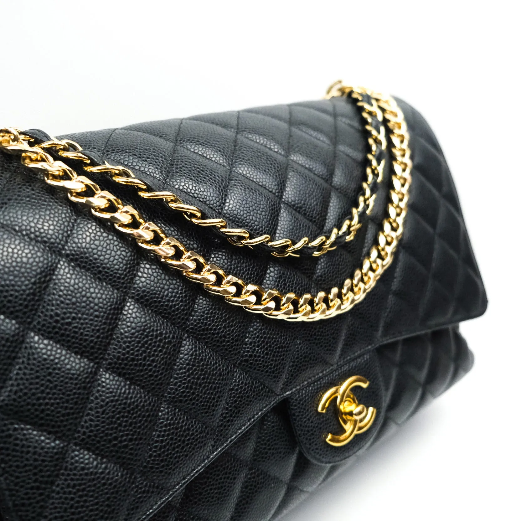 1.5cm Trimmed Aluminium Chain (Gold)