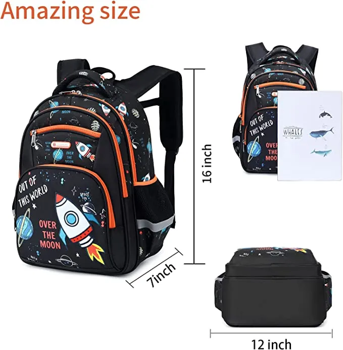 16 inch Multifunctional Cute Large Capacity Kids Backpack