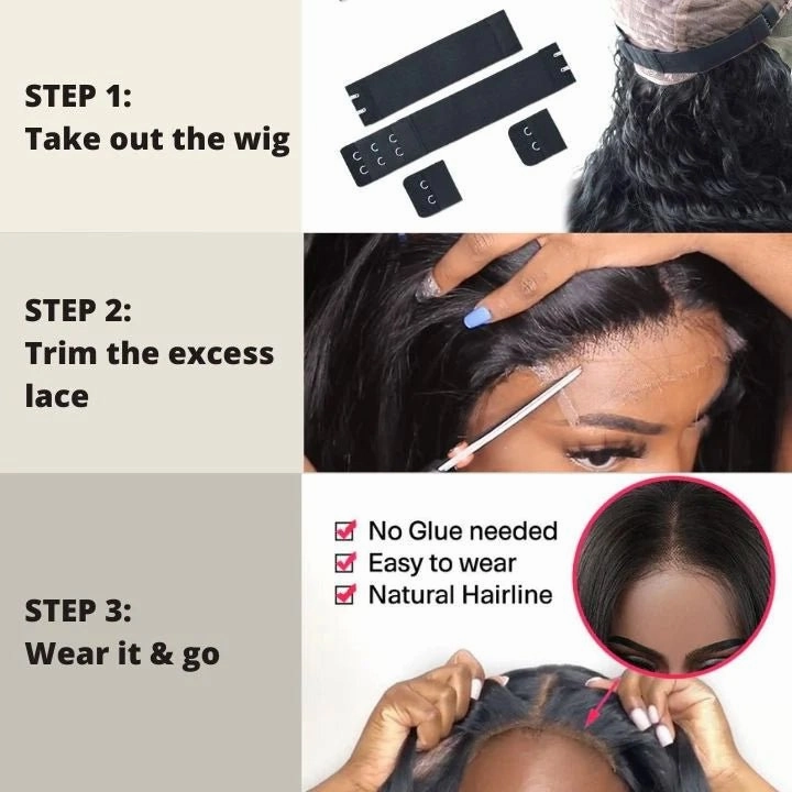 1B/30 Ombre Bouncy Curly Wig 13x4 Invisible Lace Front Human Hair Wigs with Baby Hair Pre Plucked Glueless Wigs
