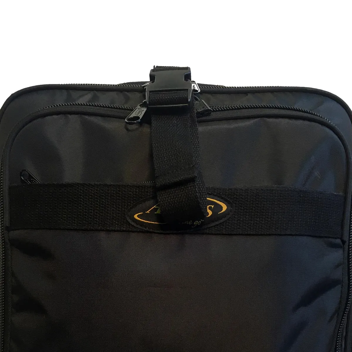 A. Saks 17 inch Underseater Rollaboard w/USB Port