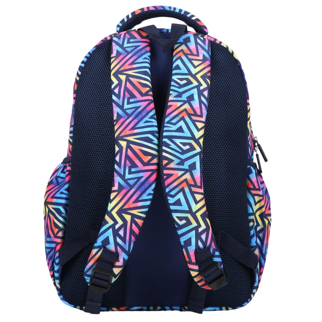 Abstract Geometric Large School Backpack