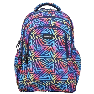 Abstract Geometric Large School Backpack