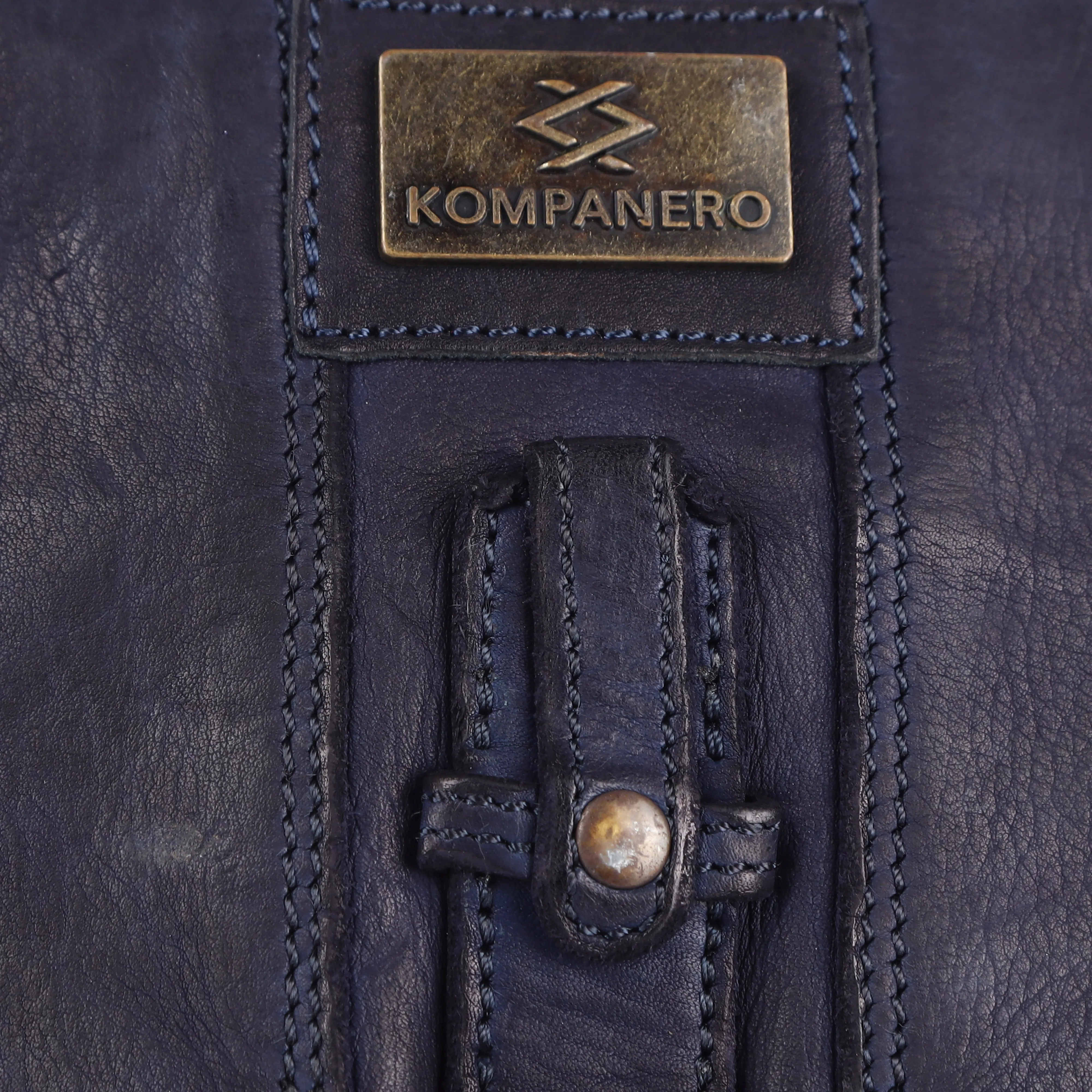 Adam - The Messenger Bag -Blue