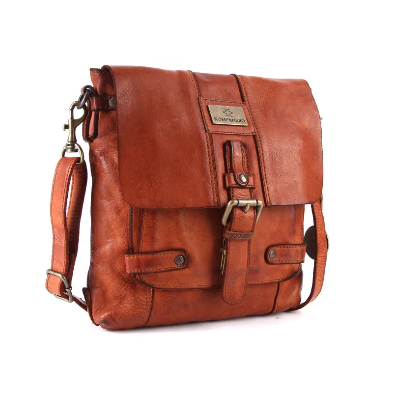 Adam - The Messenger Bag -Cognac