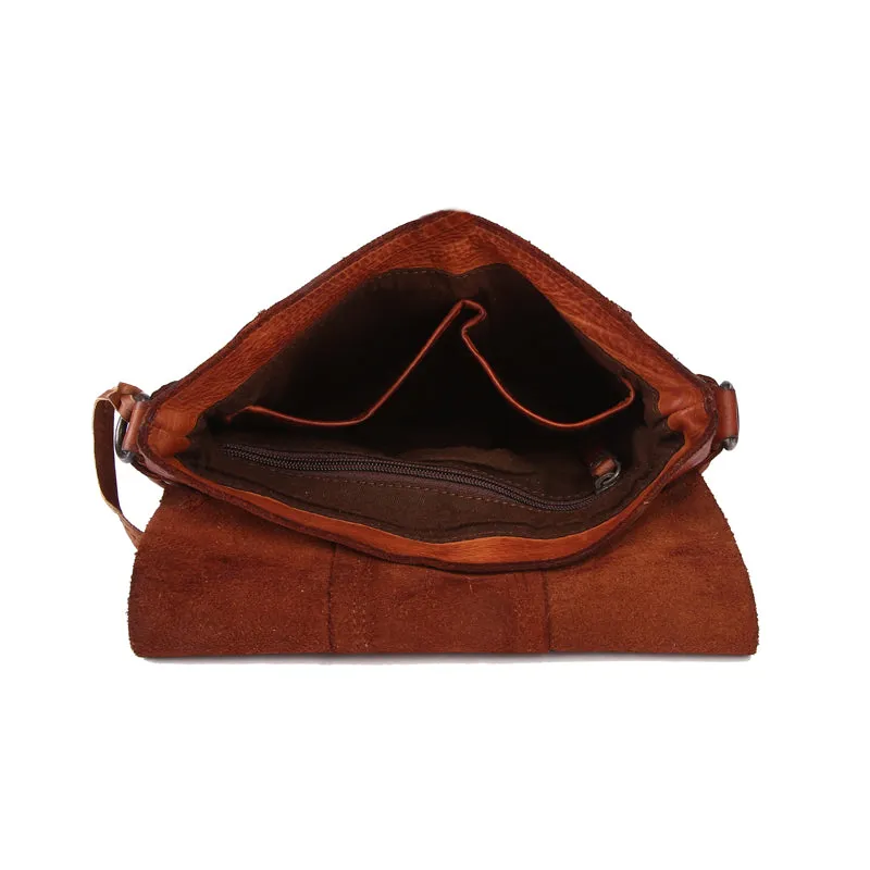 Adam - The Messenger Bag -Cognac