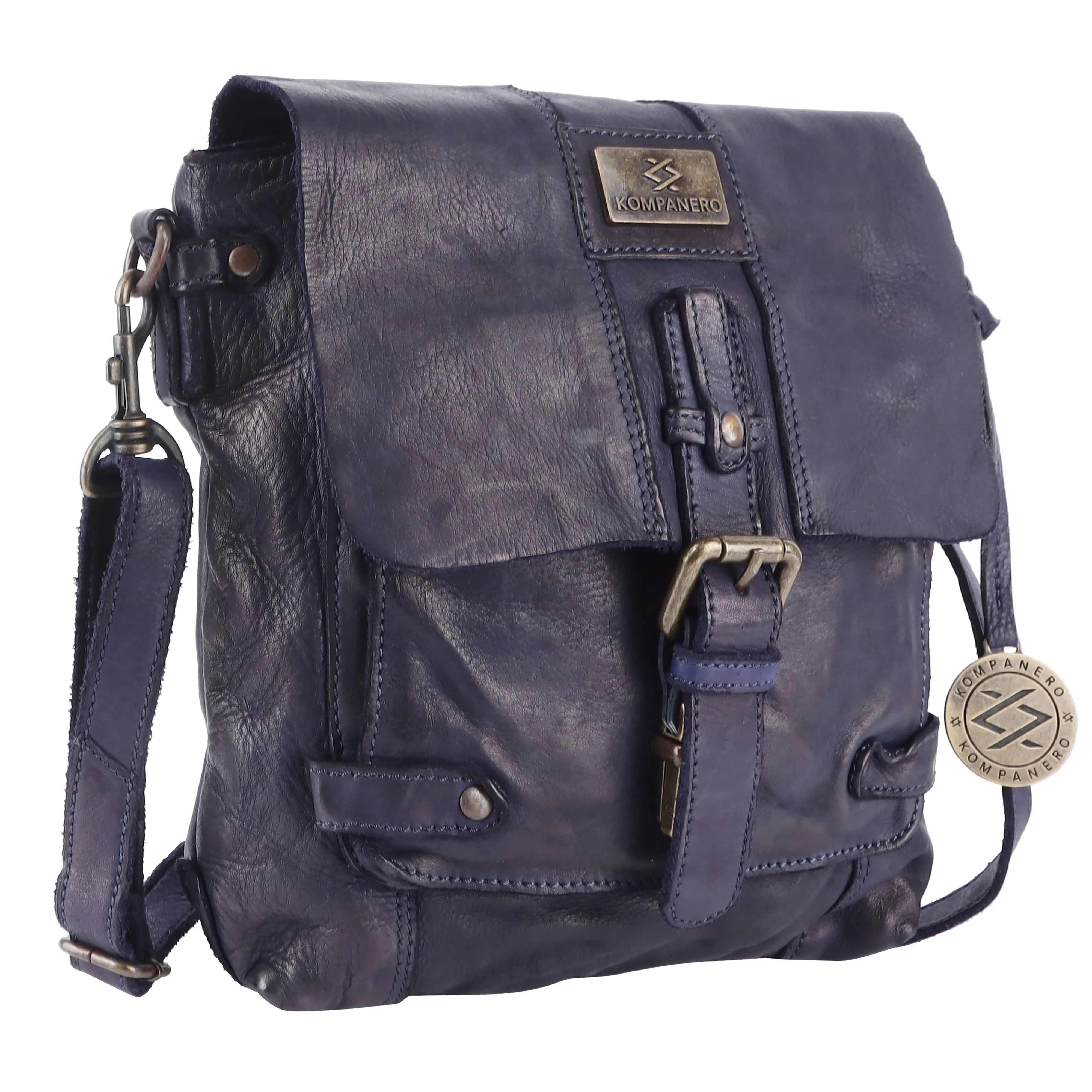 Adam - The Messenger Bag -Dark Brown
