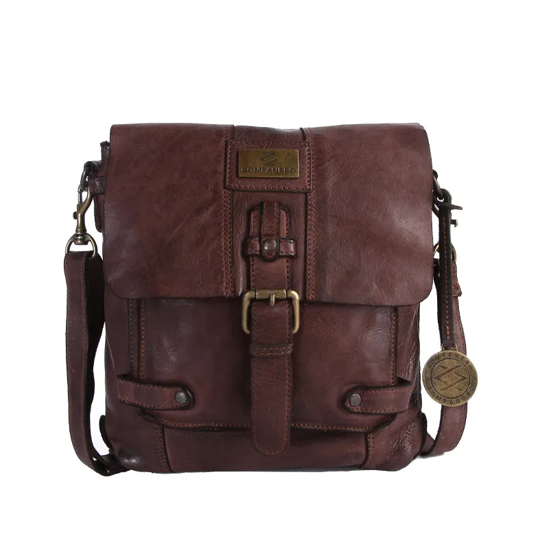 Adam - The Messenger Bag -Dark Brown