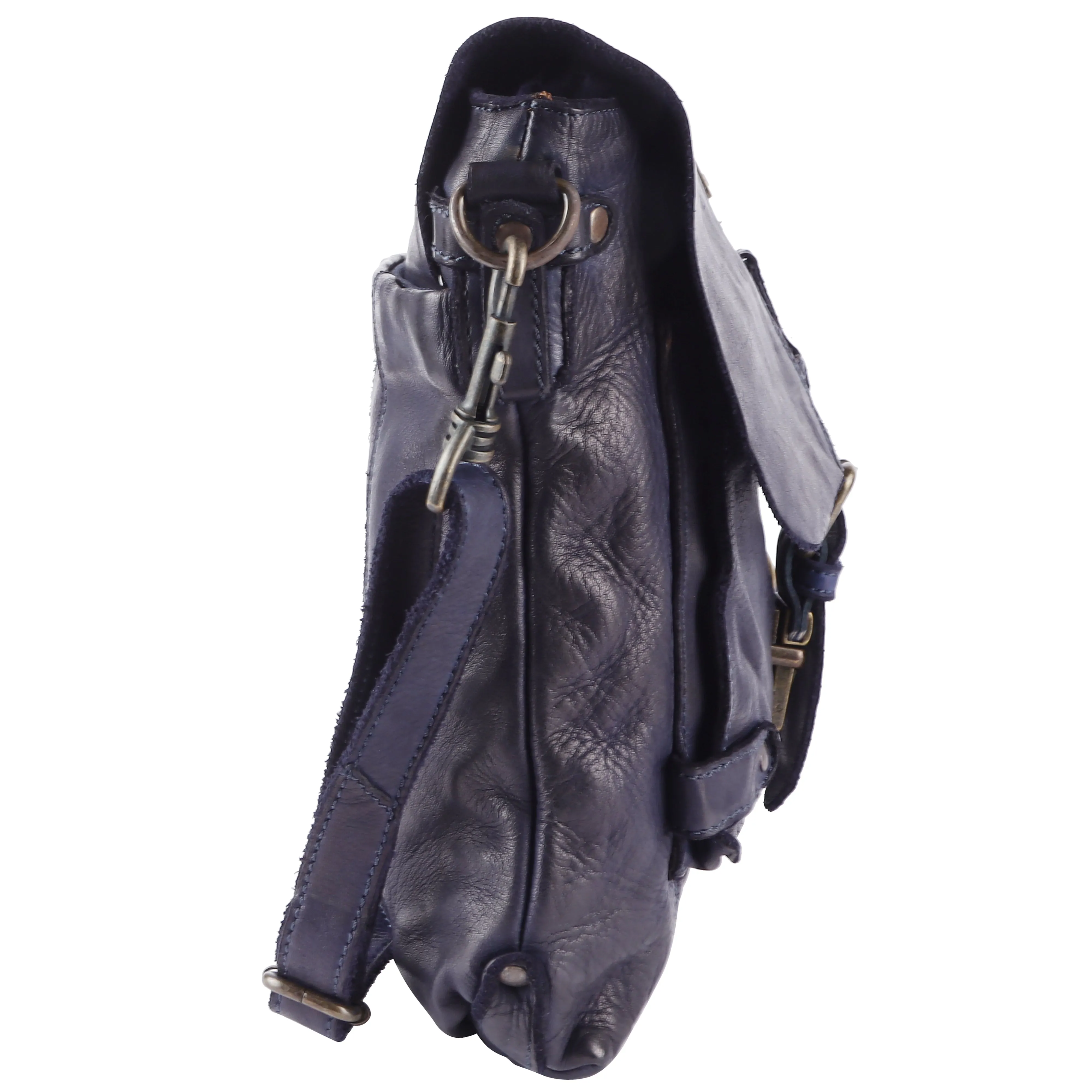 Adam - The Messenger Bag -Dark Brown