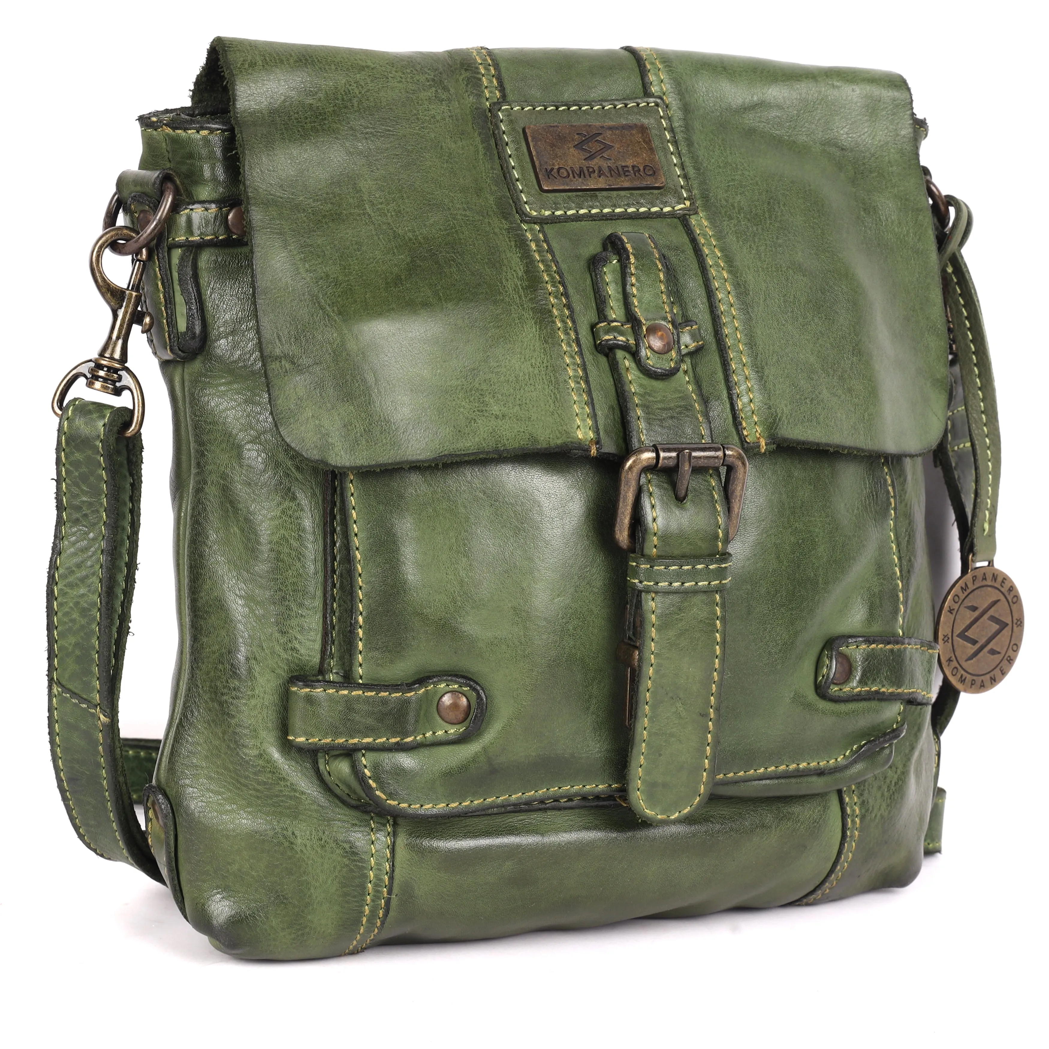 Adam - The Messenger Bag -Sage