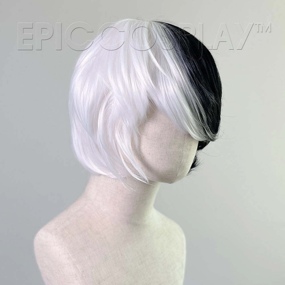 Aether - Classic White and Black Wig