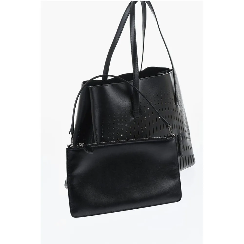 Alaa Leather Tite Bag With Cutout