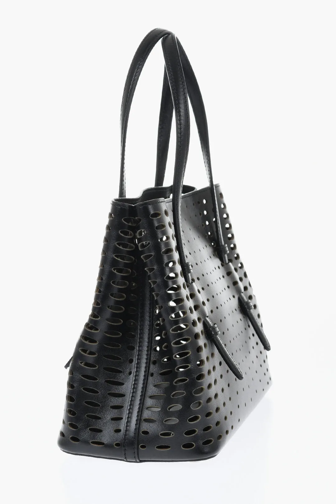 Alaia Leather Tite Bag With Cutout