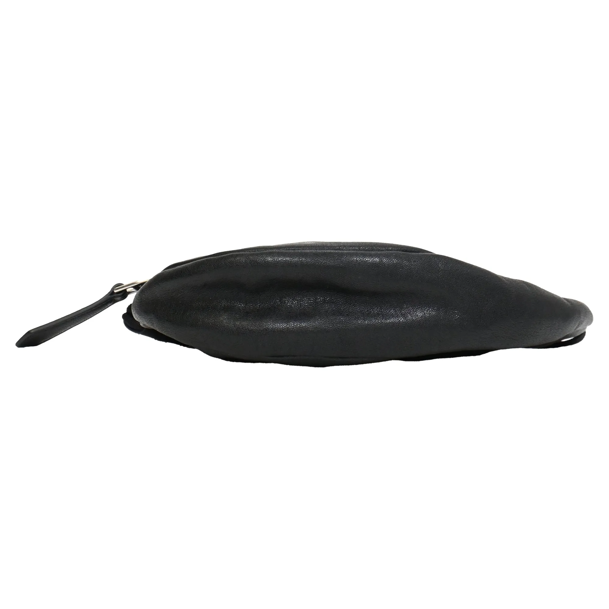 Alexander McQueen Logo Belt Bag in Black Leather