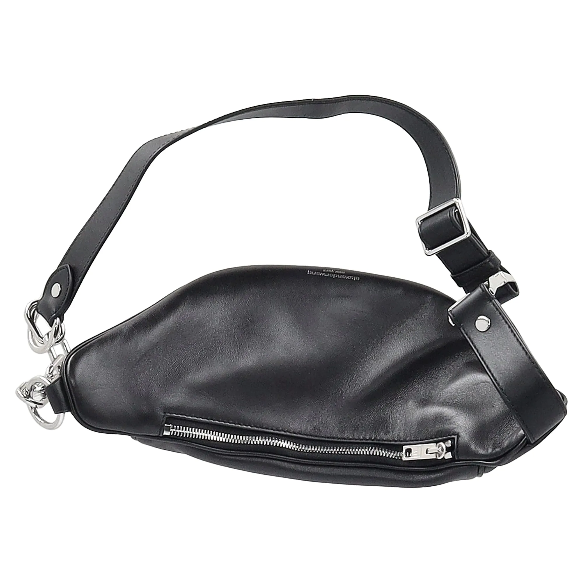 Alexander Wang Attica Fanny Pack in Black Leather