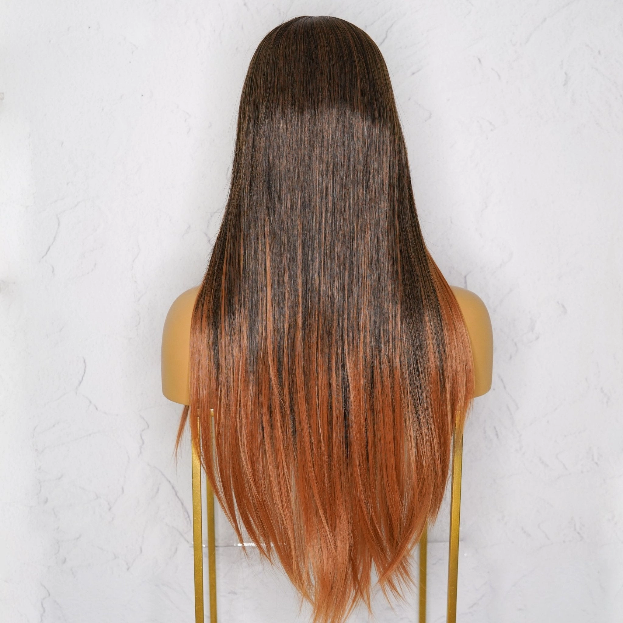 ALICIA Copper Lace Front Wig