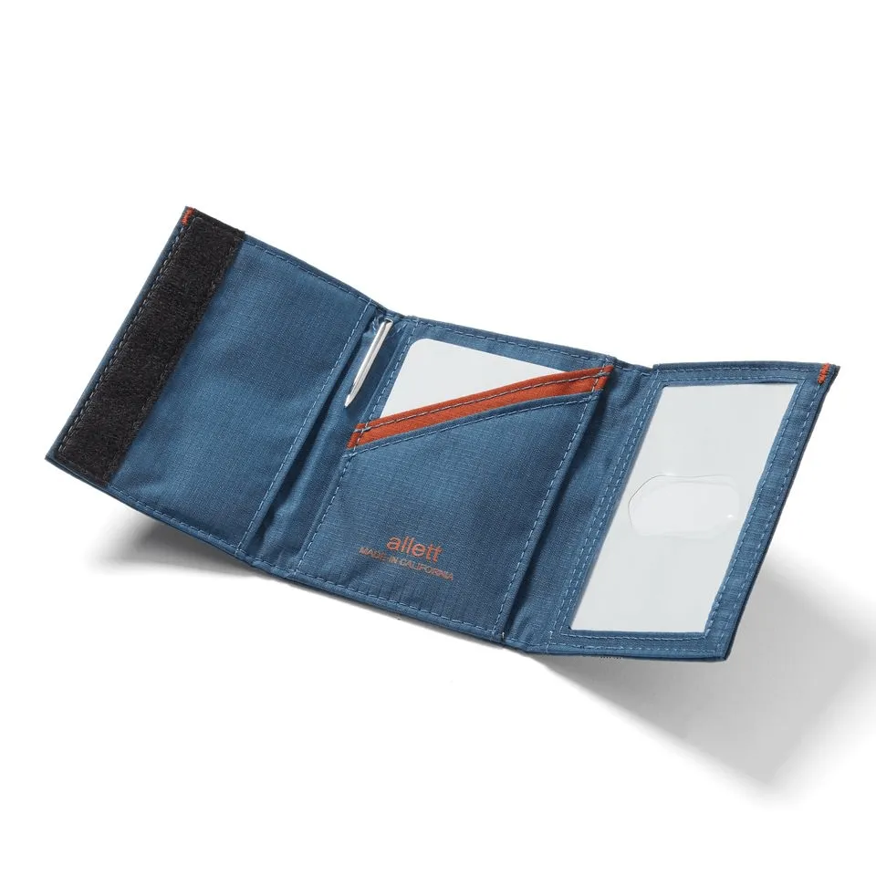 Allett Hybrid Trifold Wallet RFID Protection Nylon Edition