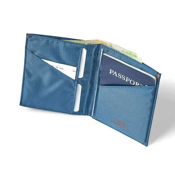 Allett Travel Wallet RFID Protection Nylon Edition