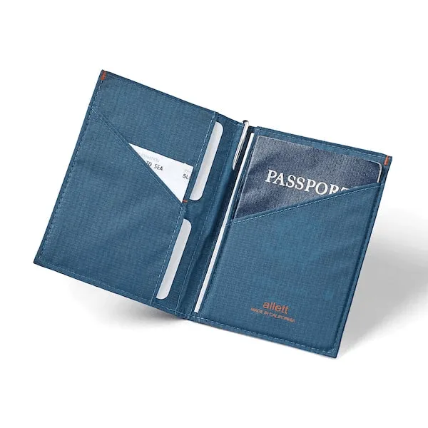 Allett Travel Wallet RFID Protection Nylon Edition