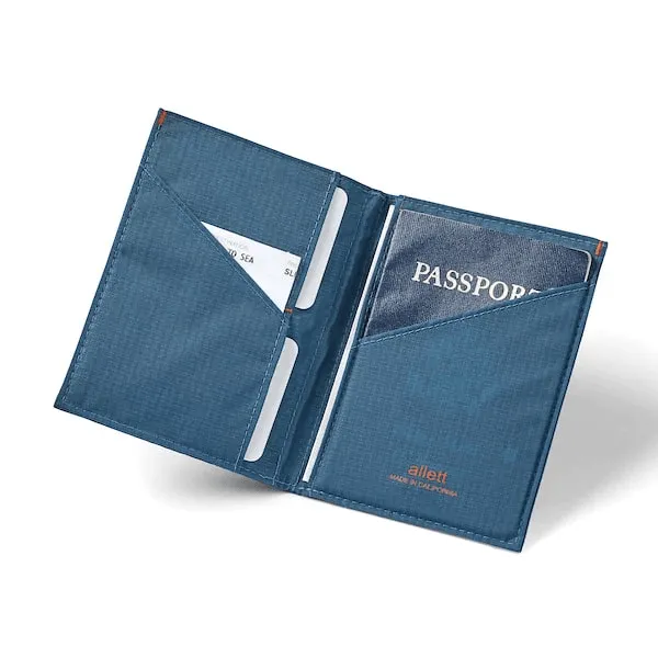 Allett Travel Wallet RFID Protection Nylon Edition