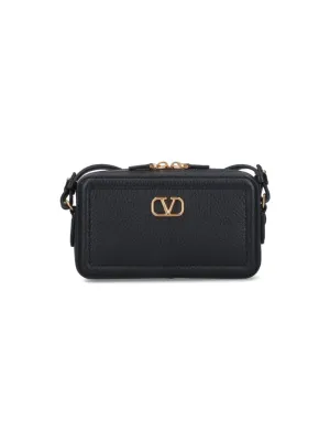 Alltime" Mini Crossbody Bag  Black