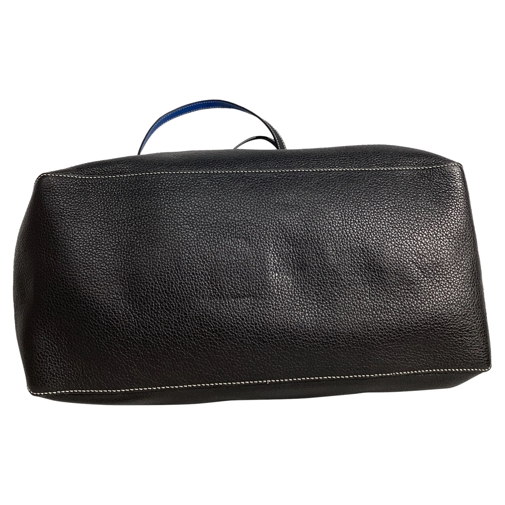 Altuzarra Duo Large Reversible Textured Tote in Black Leather