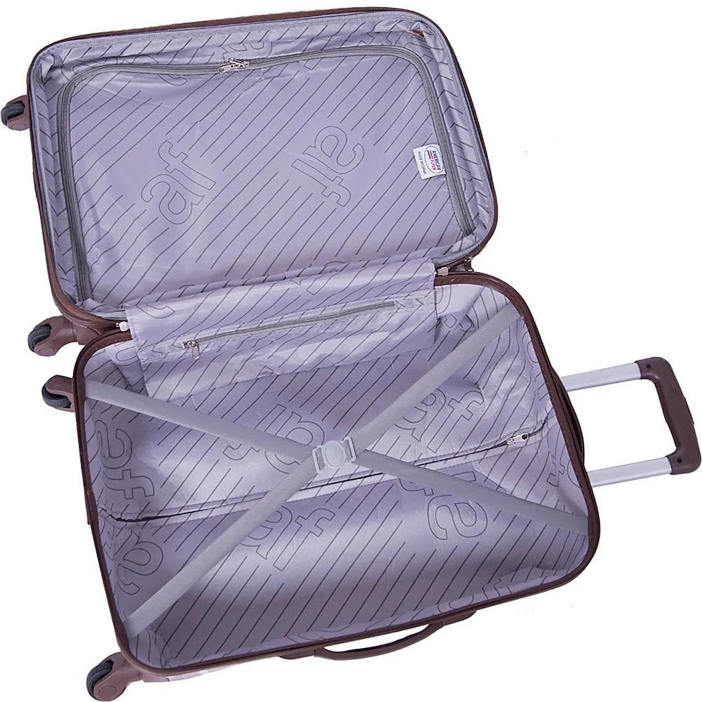 American Flyer Giraffe 3 Piece Set (21"/25"/29") 4-Wheel Luggage Sets