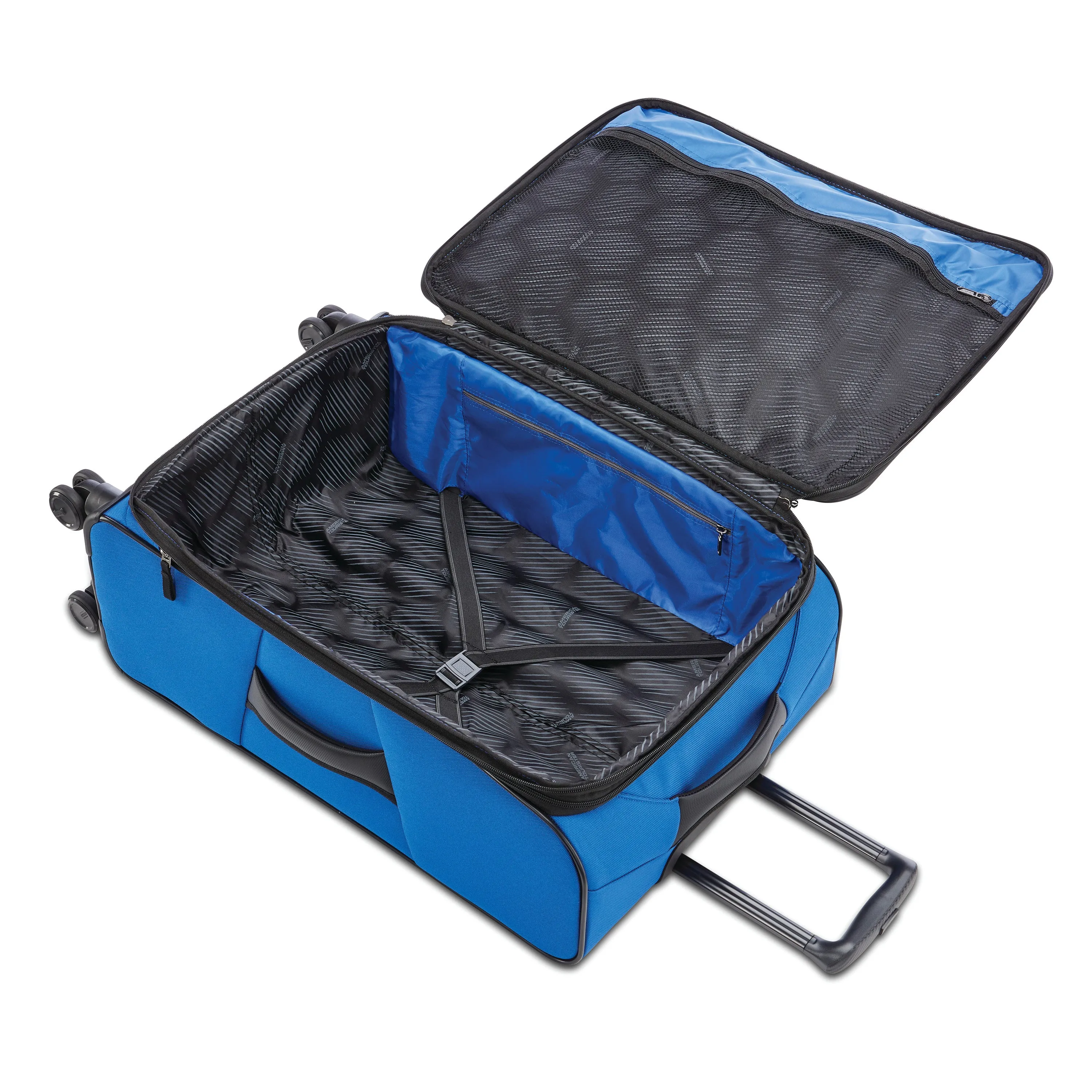 American Tourister 4 KIX 2.0 Softside Spinner Luggage, 3PC Set