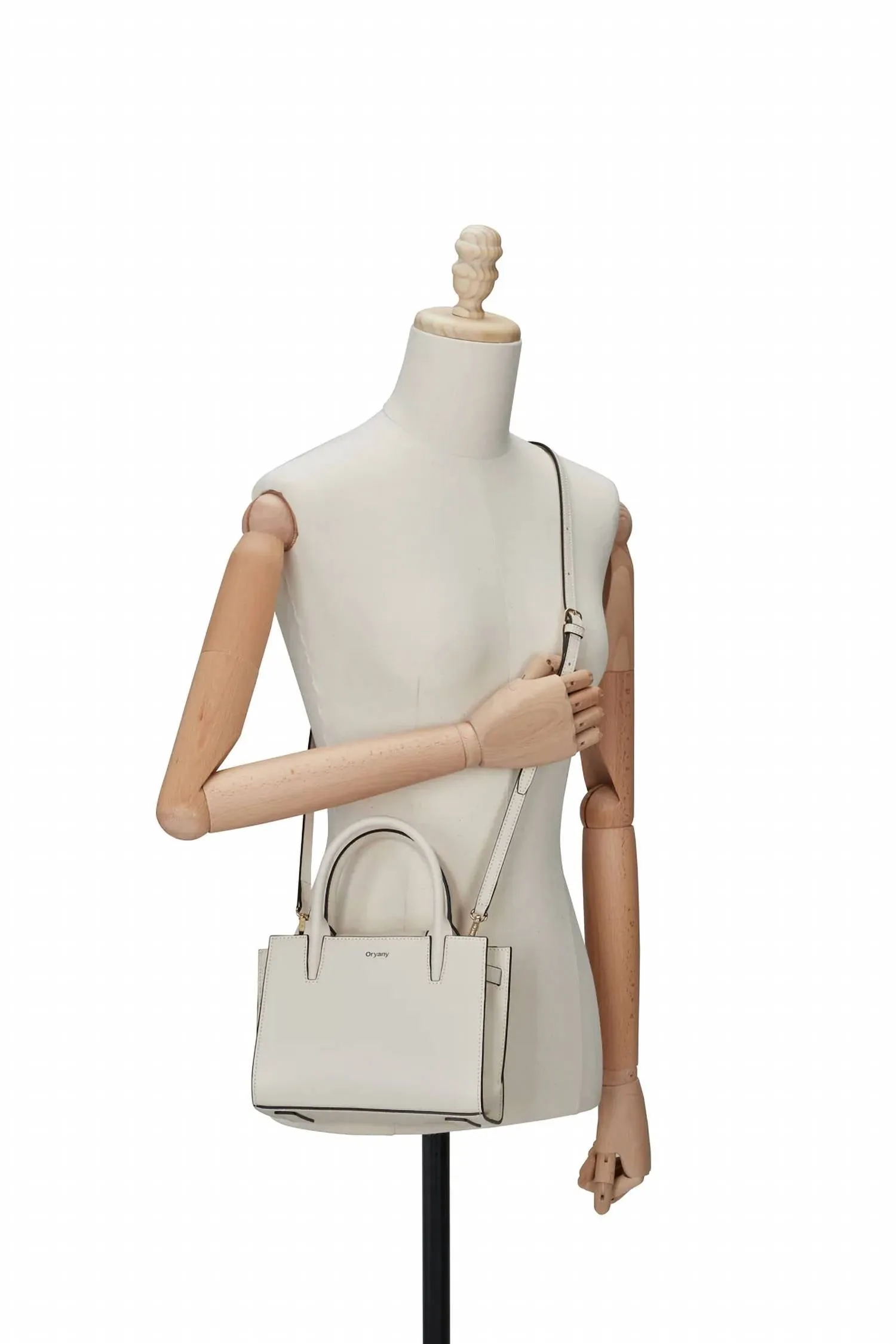 Amina Mini Tote In Vanilla Cream