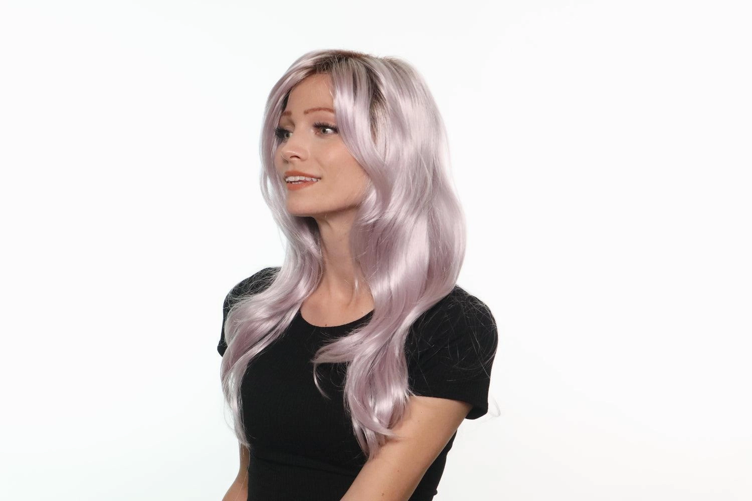 Angelica Partial Mono Wig by Noriko | Synthetic (Traditional Cap)