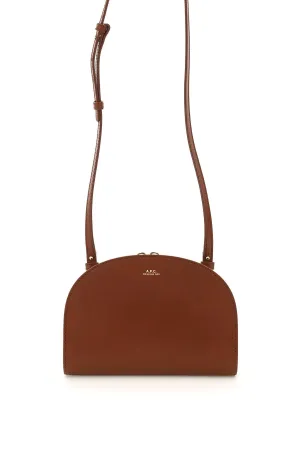 A.p.c. demi-lune leather clucth