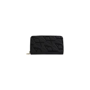 Armani Exchange Black Polyester Wallet