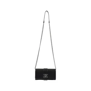 Armani Exchange Black Polyester Wallet