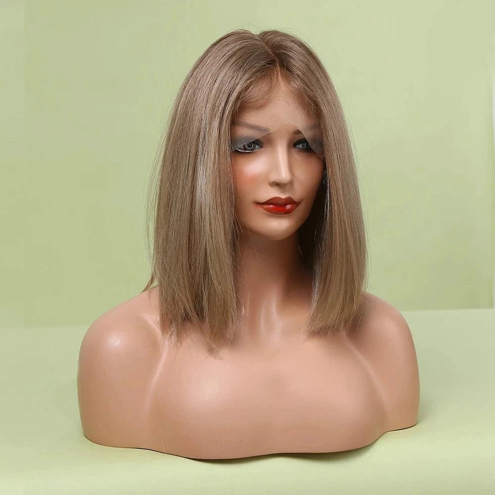 Ash Blonde Bob Wig