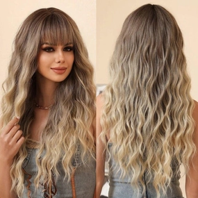 Ash Blonde Synthetic Wig