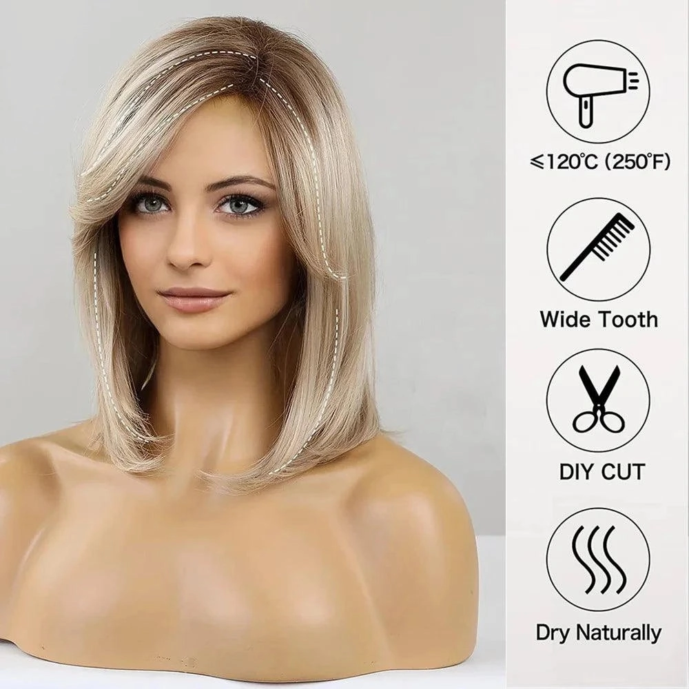 Ash Blonde Wig