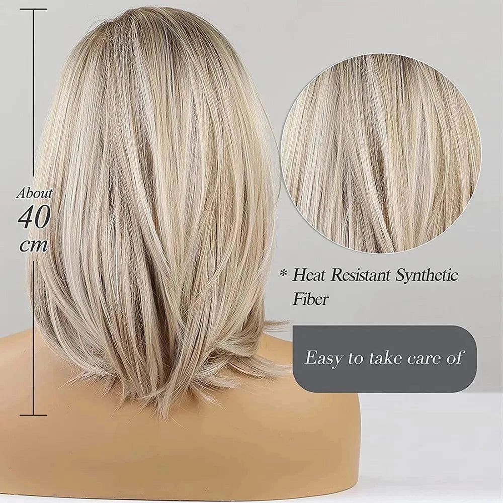 Ash Blonde Wig