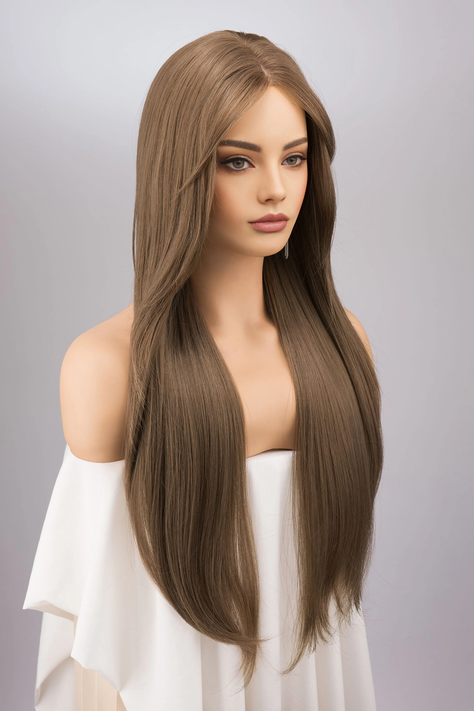 Ash Brown Dark Blonde Lace Wig Elsie