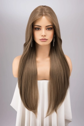 Ash Brown Dark Blonde Lace Wig Elsie
