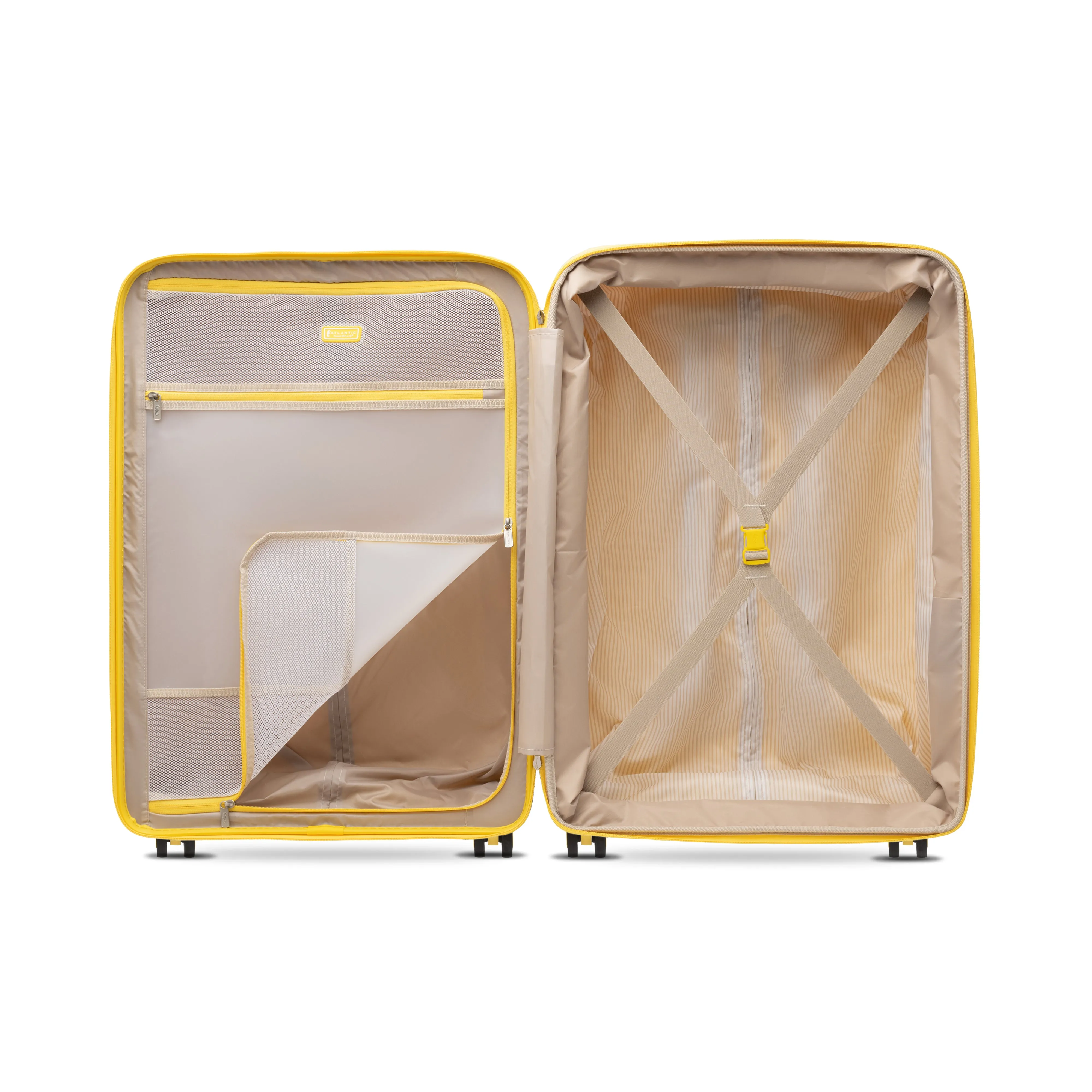 Atlantic 2 Pc Luggage Set - Carry-on & Convertible Medium to Large Checked Exp Hardside Spinners