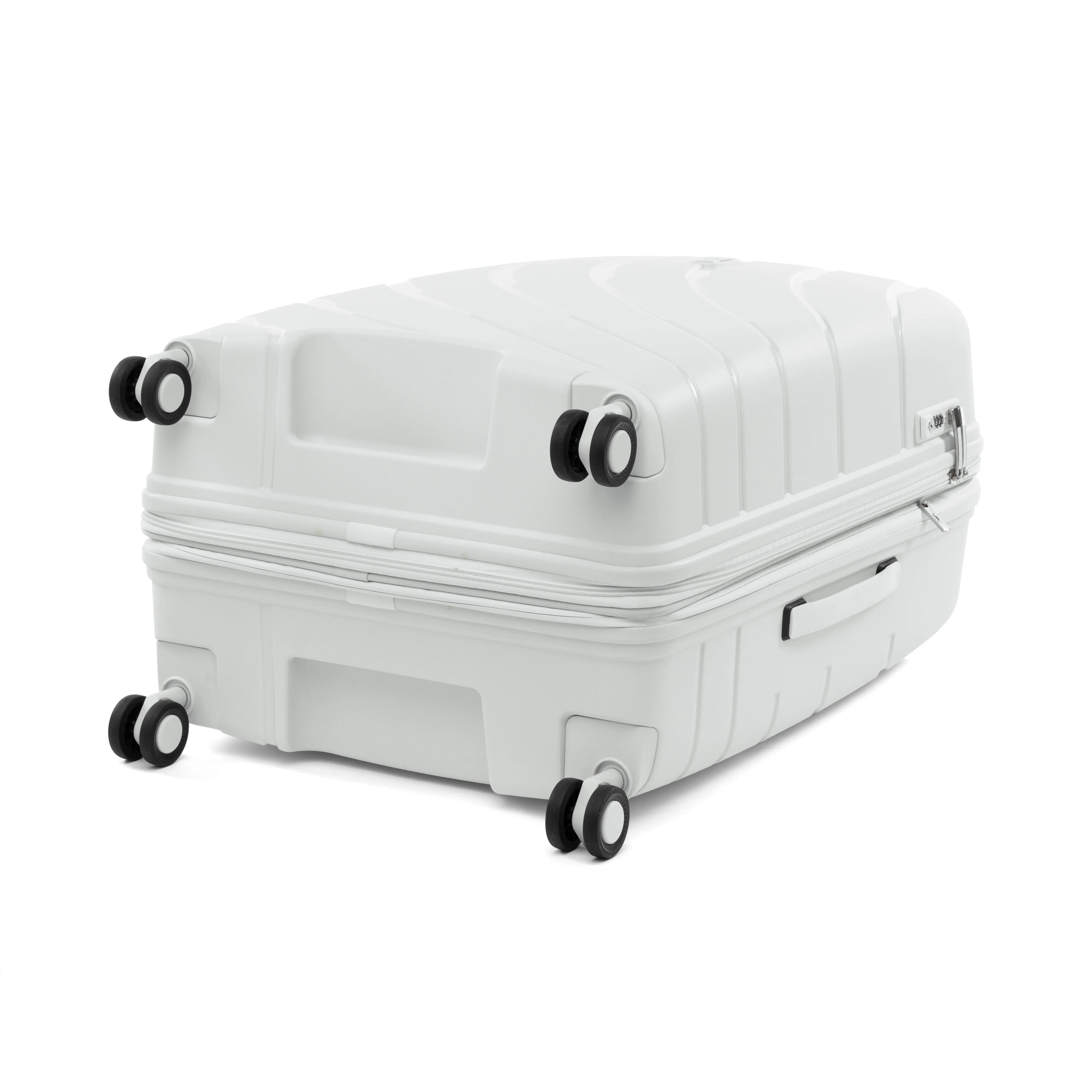 Atlantic 2 Pc Luggage Set - Carry-on & Convertible Medium to Large Checked Exp Hardside Spinners