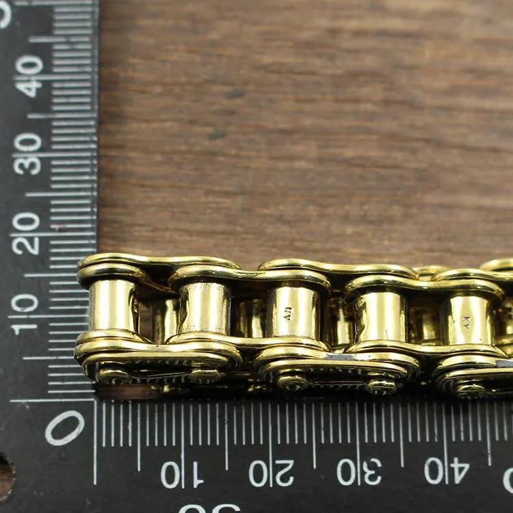 Badass Brass Gold Mens 18 Bike Chain Pants Chain Wallet Chain Motorcycle Wallet Chain for Men
