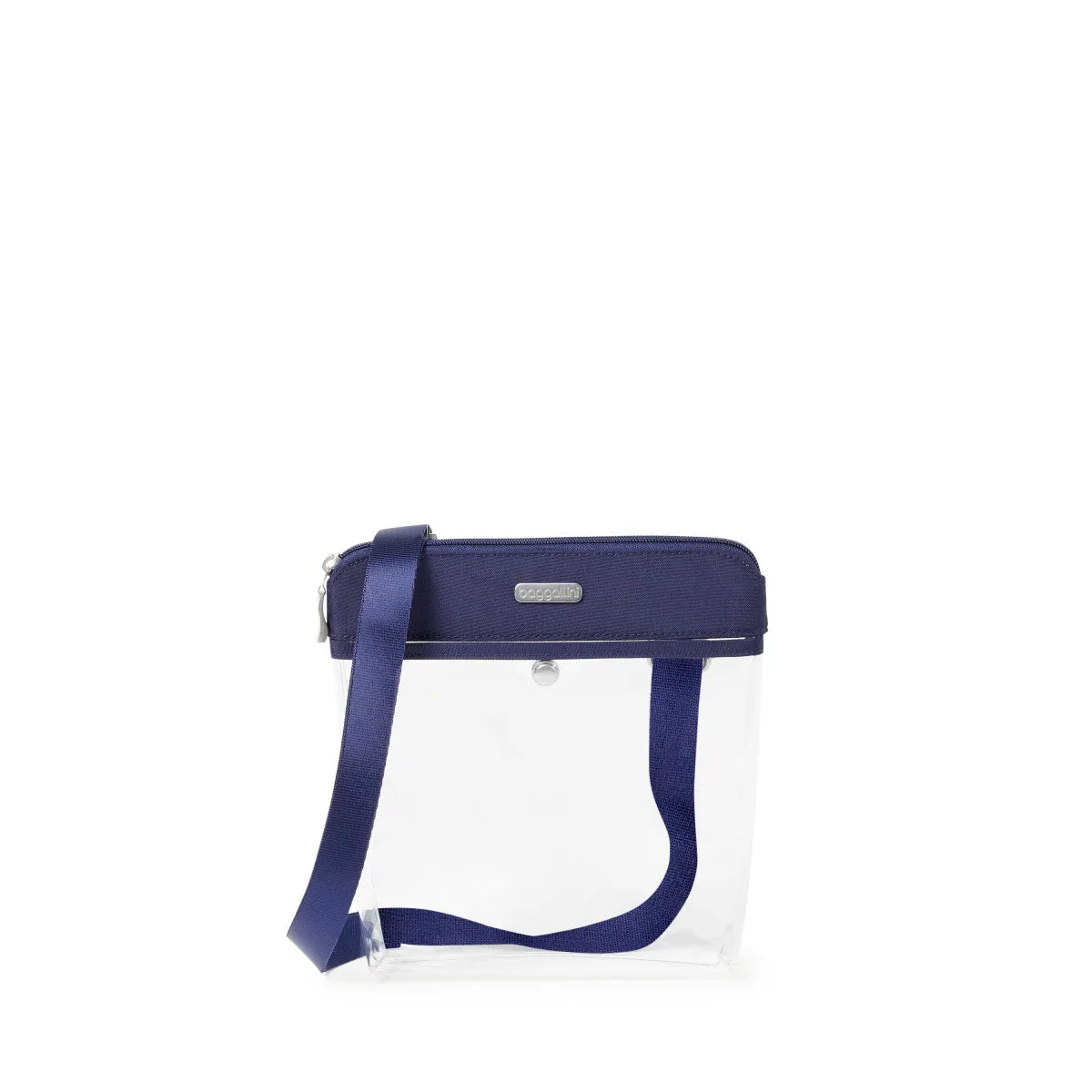 baggallini Women's Clear Pocket Event Compliant Crossbody Bag