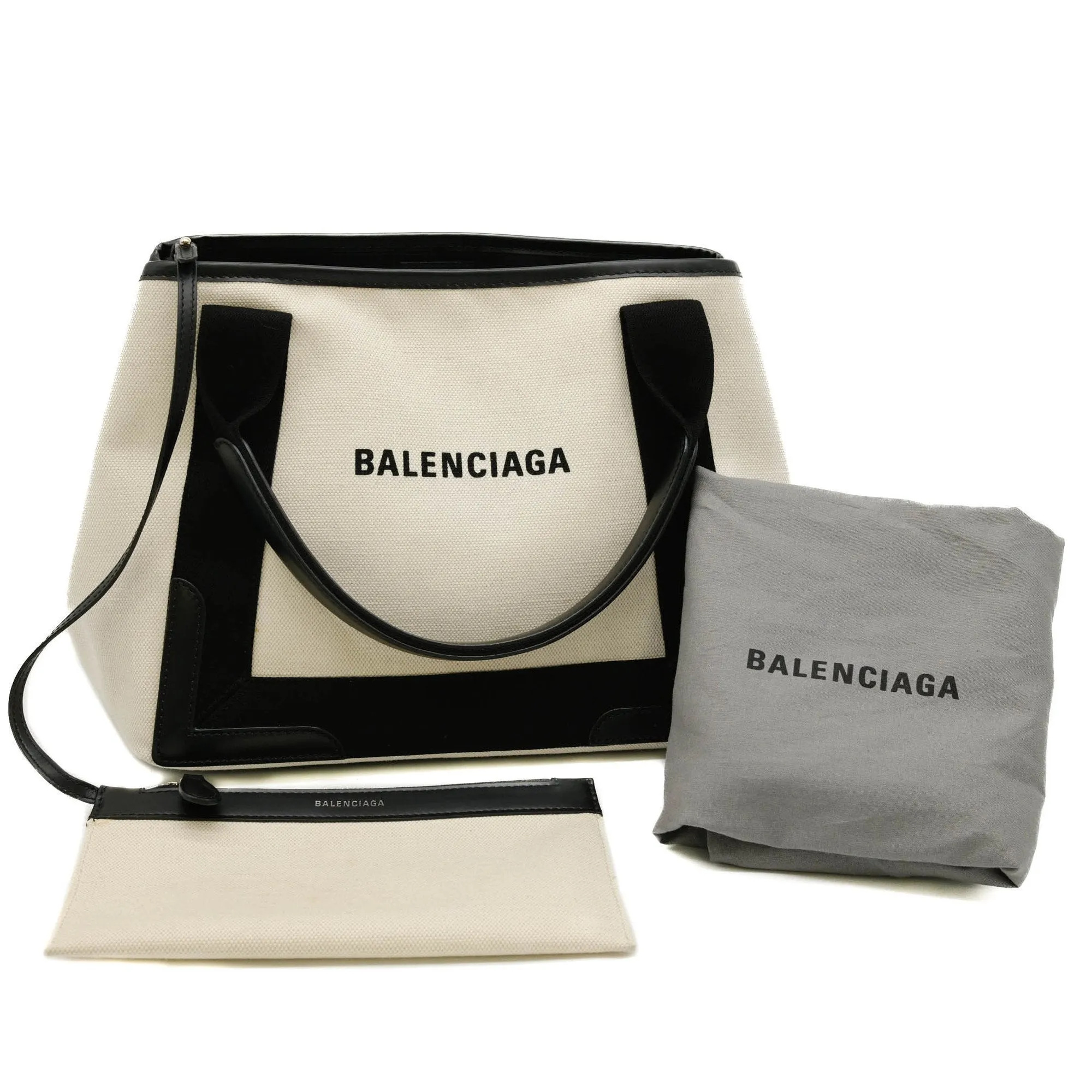Balenciaga  Canvas Pouch Tote Bag (Pre-Owned)