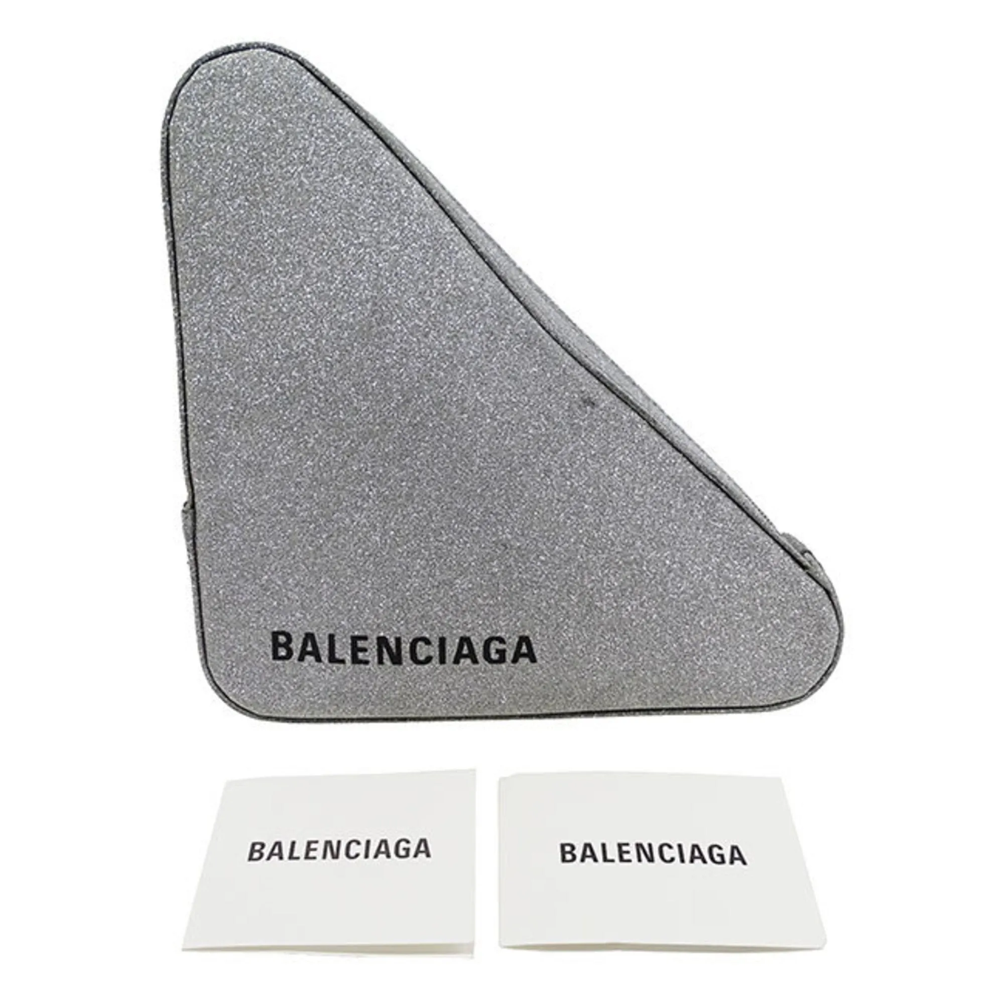 Balenciaga Leather Clutch Bag (Pre-Owned)