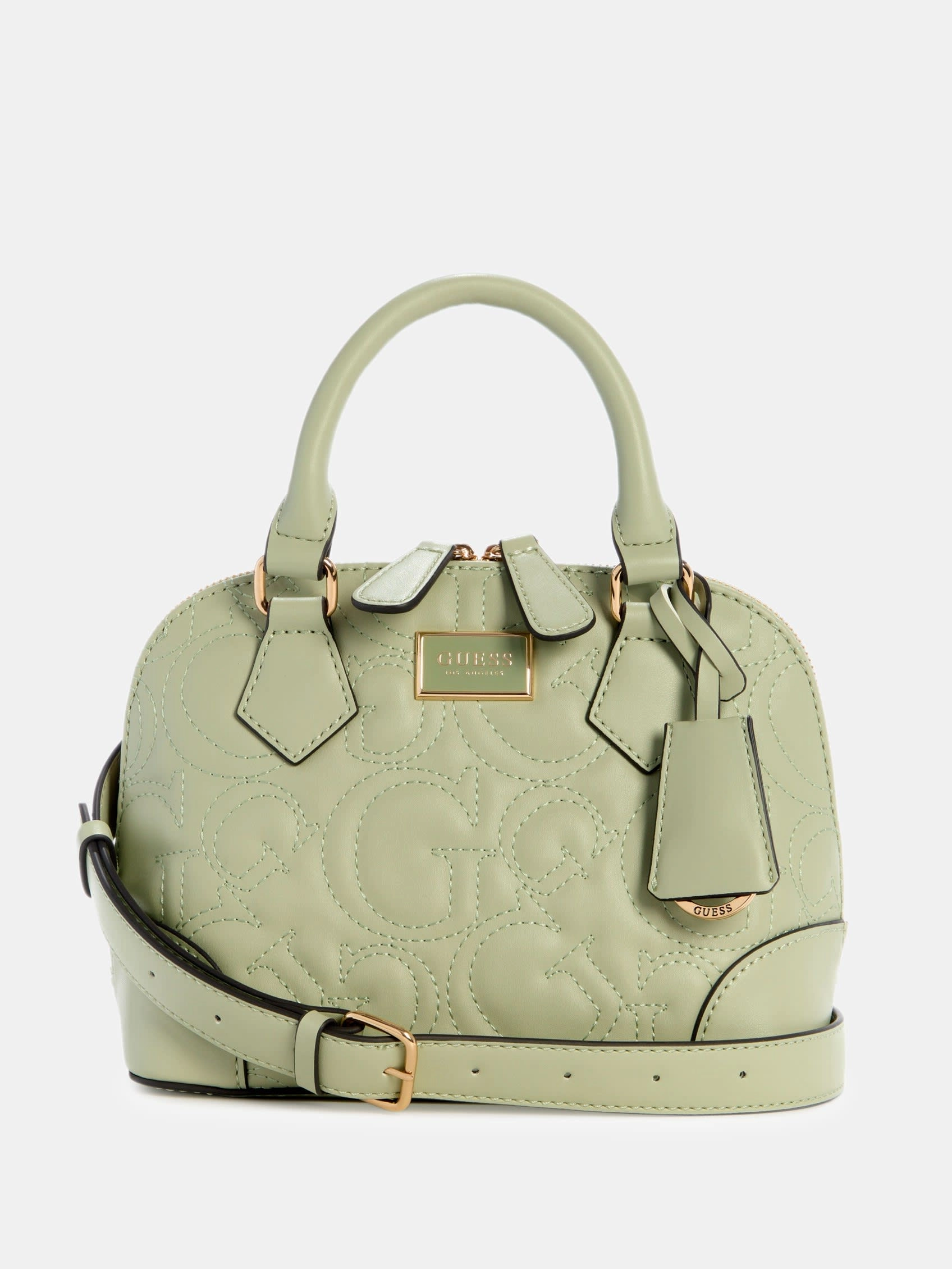 Balgaire Quilted Dome Satchel