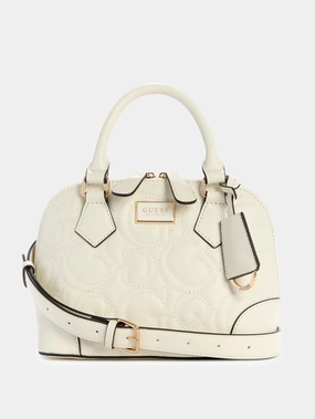 Balgaire Quilted Dome Satchel