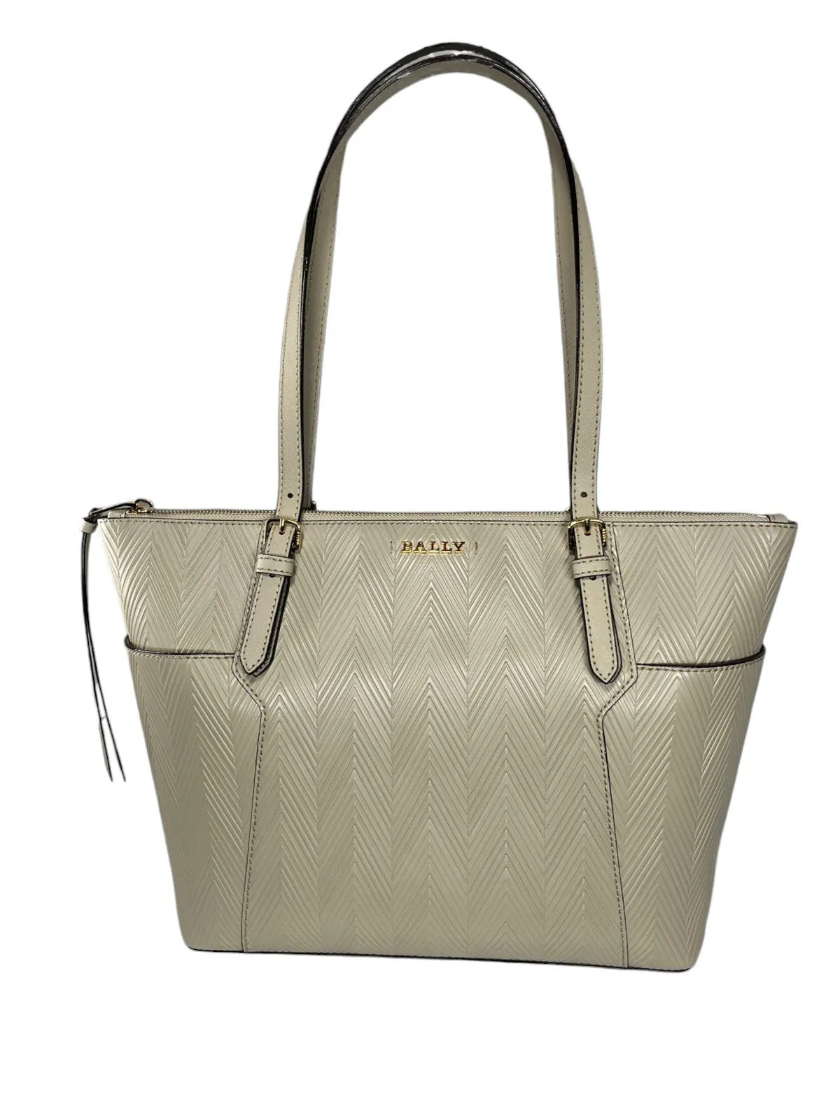 Bally Samirah 6232741 Ladies Caillou Bovine Split Embossed Tote Bag