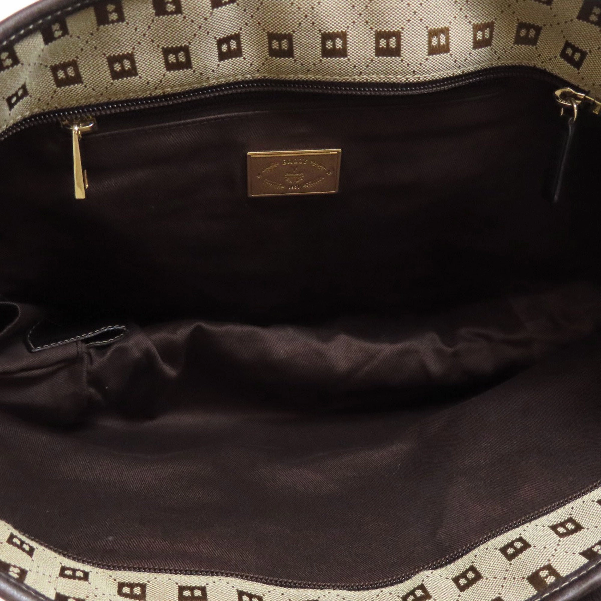 Bally  Canvas Handbag (Pre-Owned)