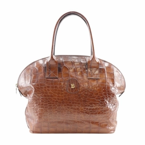 Bally Leather Handbag (Pre-Owned)