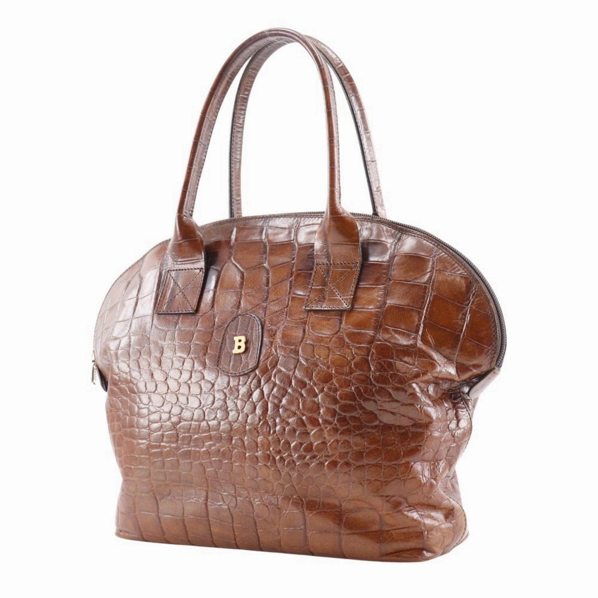 Bally Leather Handbag (Pre-Owned)